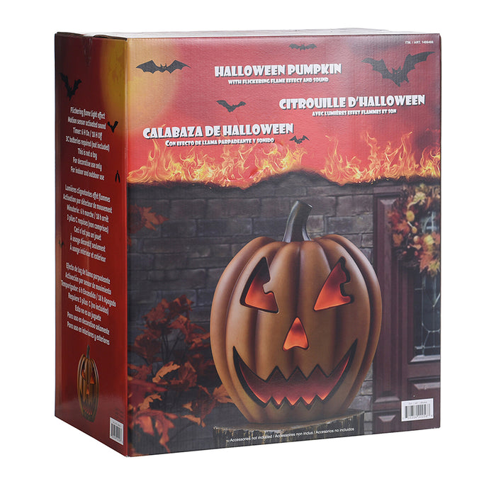 Halloween Pumpkin LED Strobe Light Flickering Flame Effect Or 7Color Changing