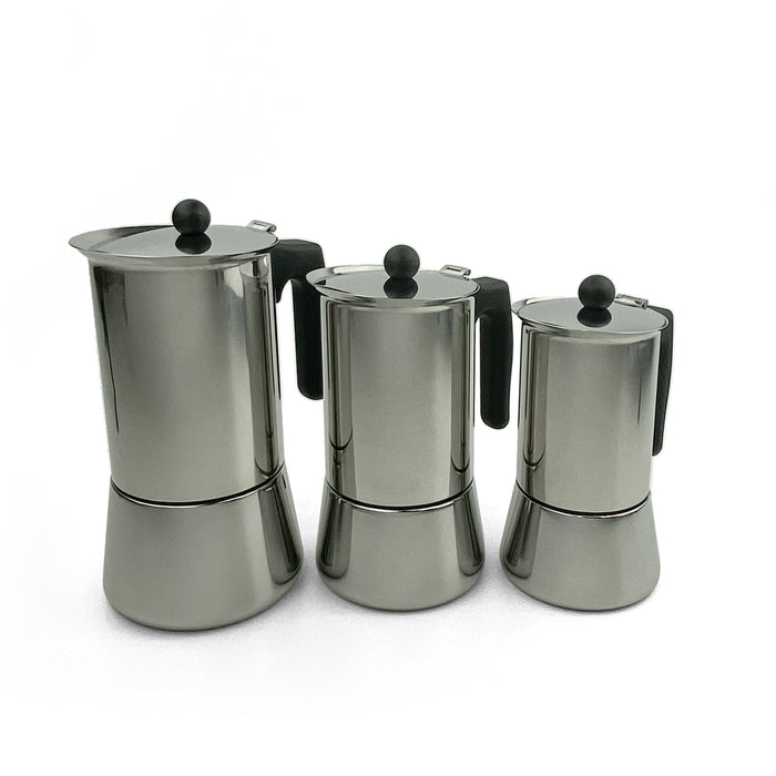 Thickened 9Cups Stainless Steel Stove Top Espresso Italian Coffee Maker