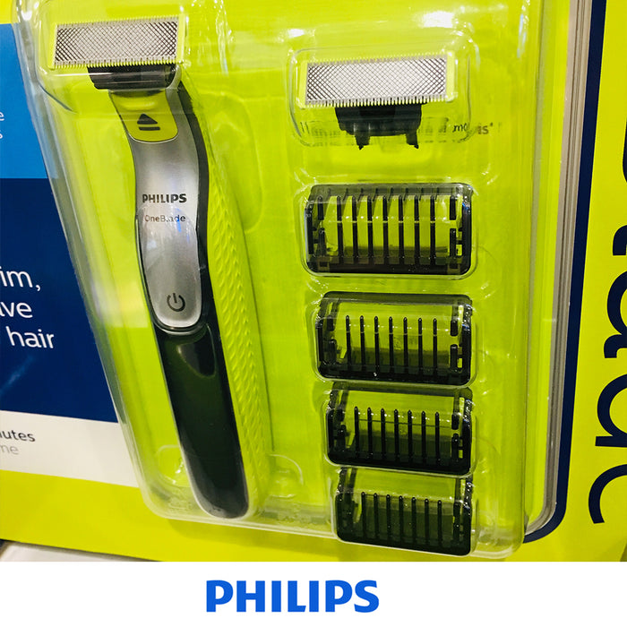 OneBlade Hybrid Styler Set Philips 2 Blades 4 Stubble Combs