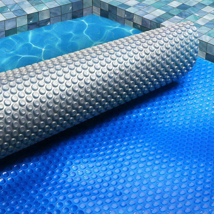 Aquabuddy 10M X 4M Solar Swimming Pool Cover Blue