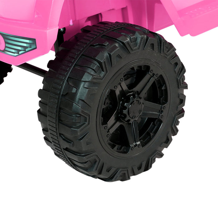 Rigo Kids Ride On Car Electric 12V Car Toys Jeep Battery Remote Control -Pink