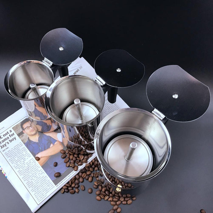 Thickened 9Cups Stainless Steel Stove Top Espresso Italian Coffee Maker