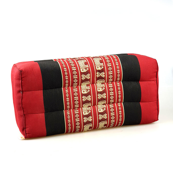 Thai Red Elephant Pillows Cushion Thai Yoga Block Bolster Meditation Pilates Prop