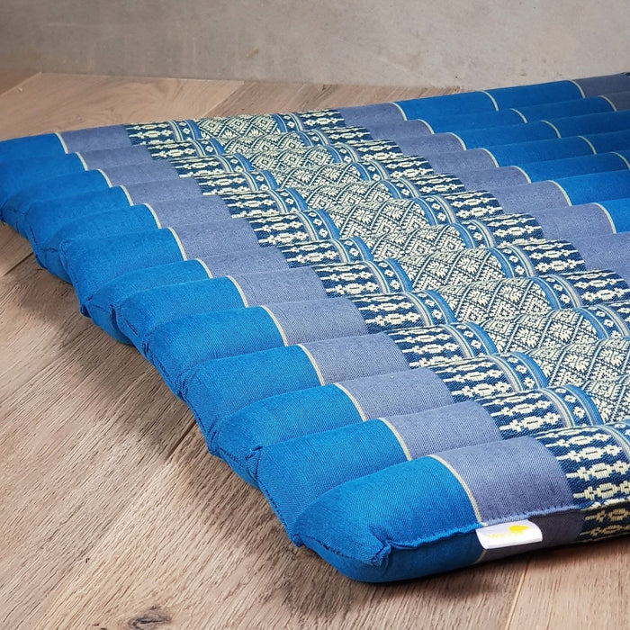 Thai Blue Handmade 100% Kapok Cotton Zafu & Zabuton Meditation Set 5 Colours