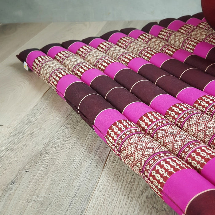 Thai Handmade 100% Kapok Cotton Zafu & Zabuton Meditation Set 5 Colours