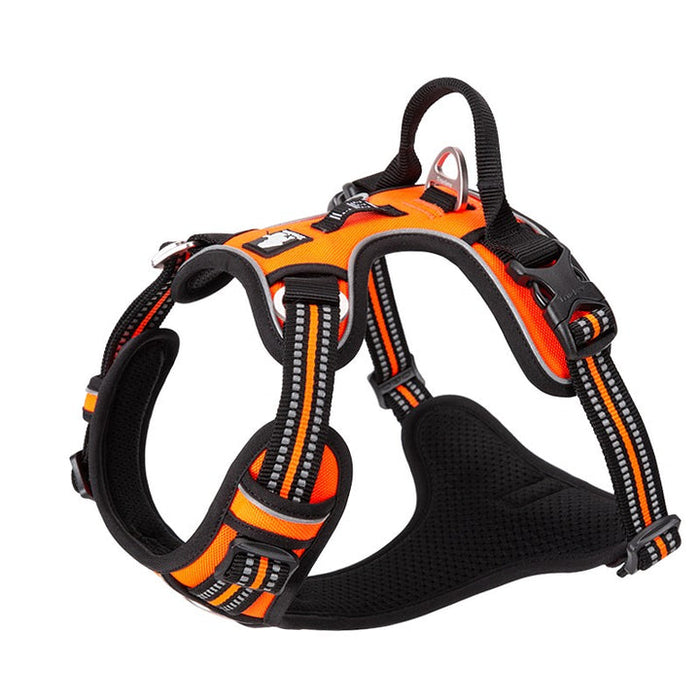 Truelove Adventurer Dog Doggie Adjustable No Pull Harness Orange M