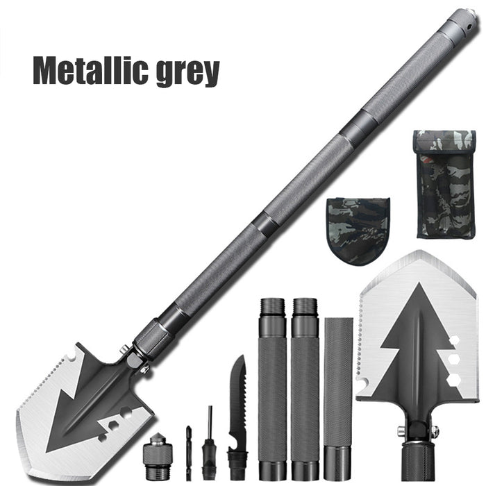 Multifunction Tactical Shovel Folding Camping Survival Emergency Tools Military