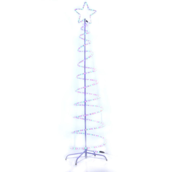 Jingle Jollys Christmas Lights 188cm Tree 288 LED Decorations