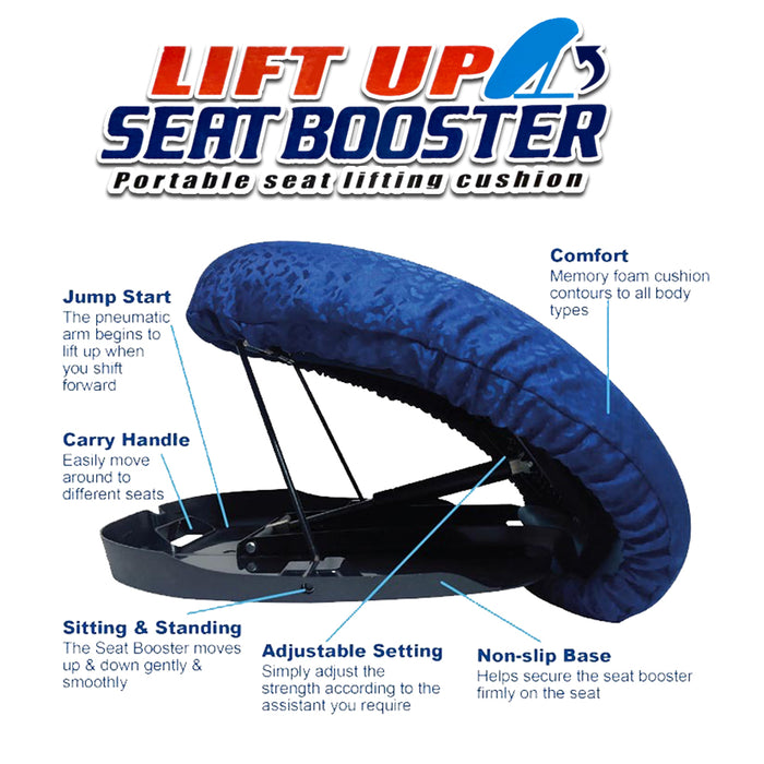 Lift Up Easy Seat Assist Up To 135KG Standard Manual Lifting Cushion