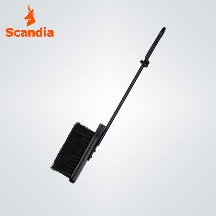 Scandia Classic 5pc Fireside Fire Tool Set Stand Poker Brush Ash Scrapper Shovel