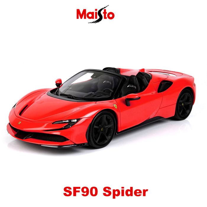 Maisto 1:18 Metallic Diecast Car Model Special Edition Series SF90 Spider AU