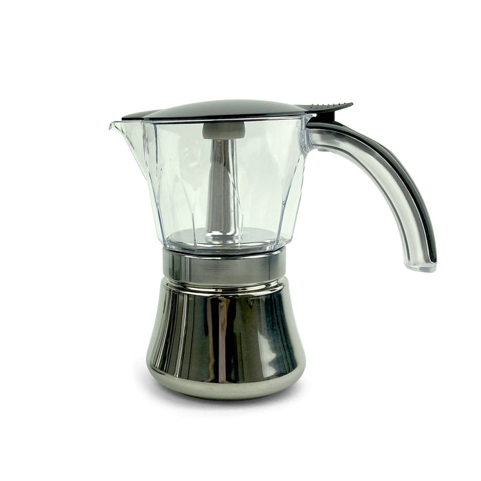 3/6Cups  Stainless Steel Stove Top Espresso Italian Coffee Maker BPA Free