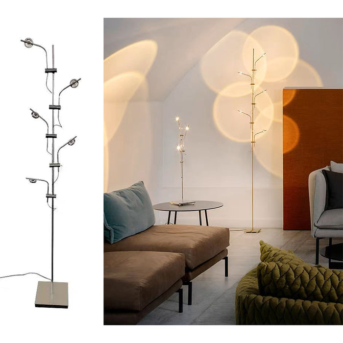 Aegean LED Floor Lamp Warm Light / Nutruel Light adjustable light angle AU