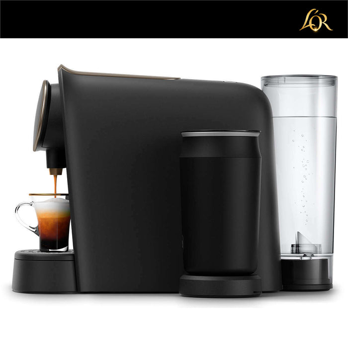 L’Or Philips Barista Premium Capsule Coffee Machine LM8018/90 With Milk Frother