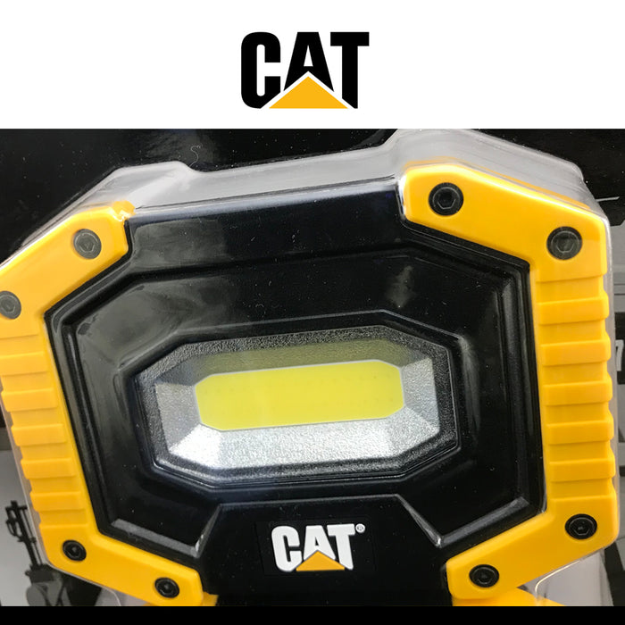 CAT LED Work Light 2 Pk Magnetic Rotating Handle 500 Lumens 8X AA Alkaline Batteries Included