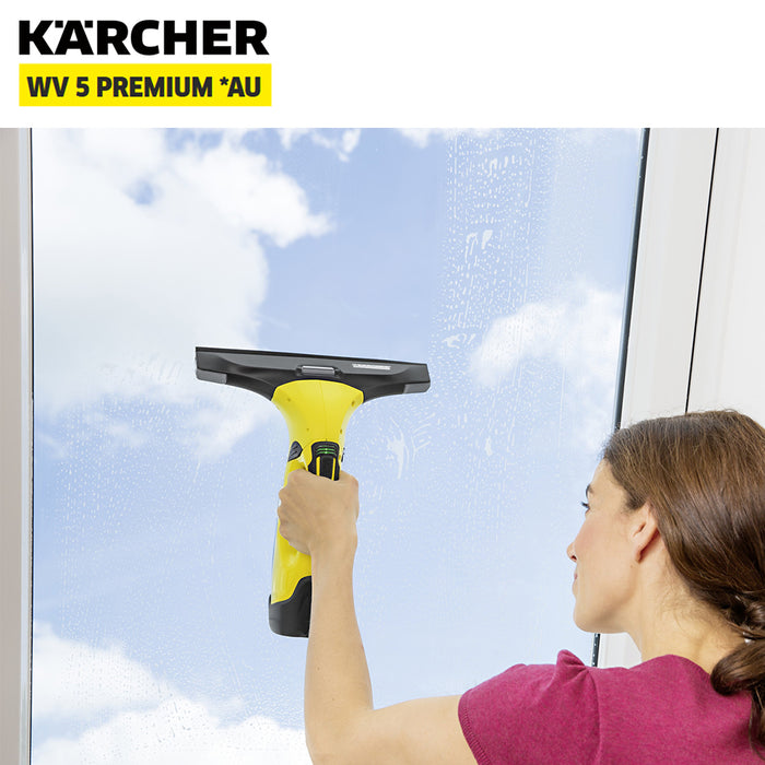 Karcher WV5 Premium Non Stop Cordless Cleaning Kit Window Vacuum Cleaner