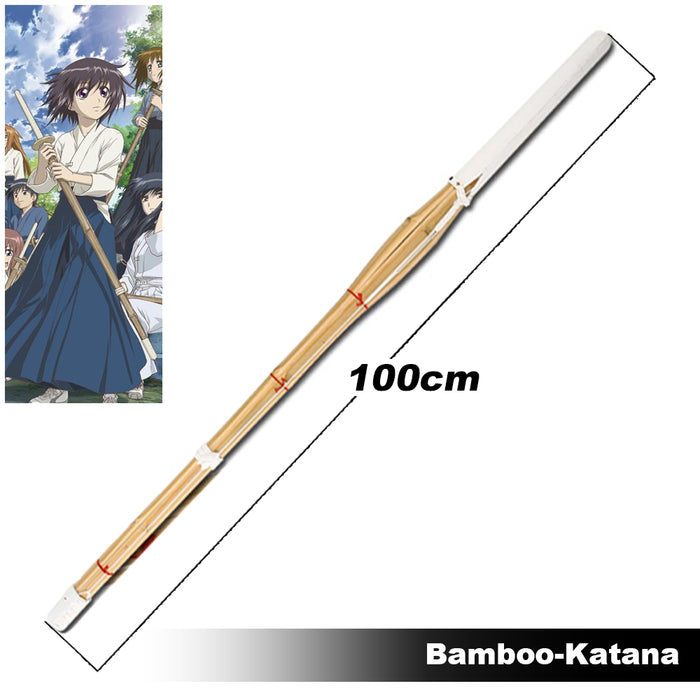 100cm Japanese Kendo Shinai Bamboo Practice Training Stick Sword Bushido Katana