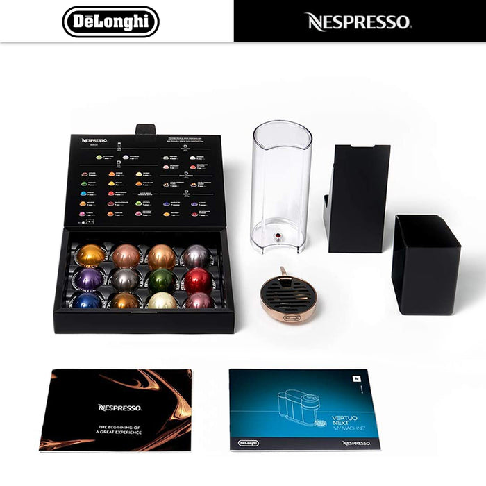 Silve Delonghi Nespresso Vertuo Coffee Machine With Aeroccino Next Deluxe