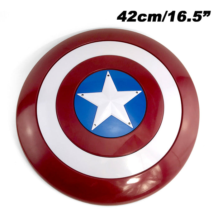 42cm Captain America Shield Flash Light Voice Party Cosplay Gift Kids Toy
