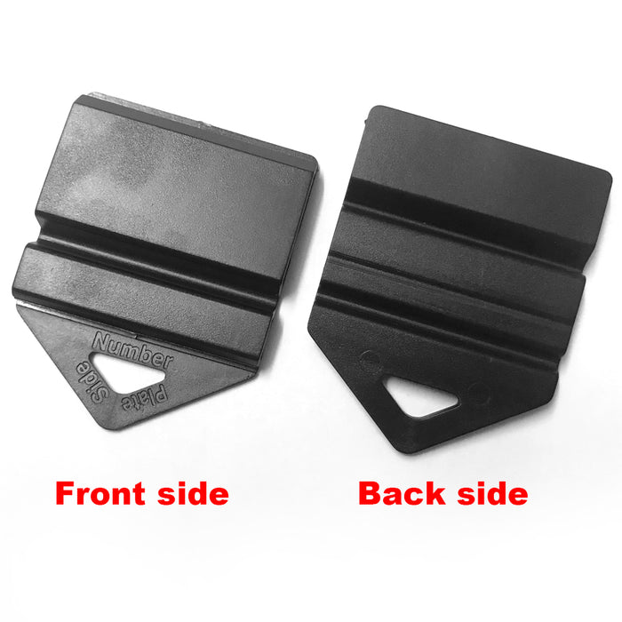 For Car P/L Plate （Plate Not Include）Black Or White Or CreamClip It On Plate Clips