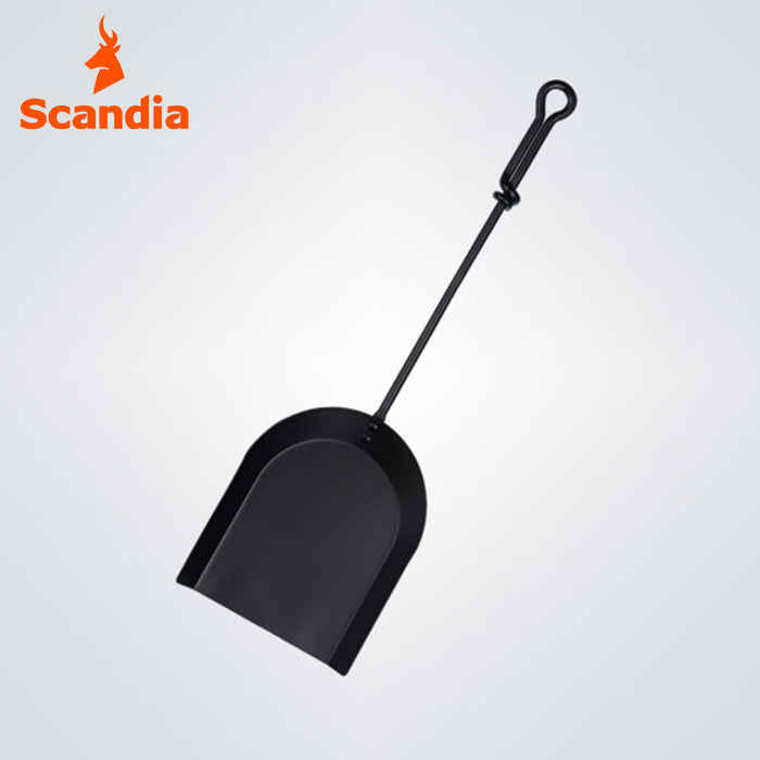 Scandia Classic 5pc Fireside Fire Tool Set Stand Poker Brush Ash Scrapper Shovel