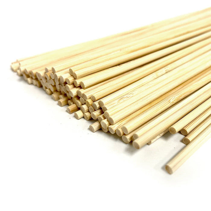 600Pcs Bamboo Skewers 4mm 30cm Sticks Kebab Meat Party Disposable BBQ Grill AU