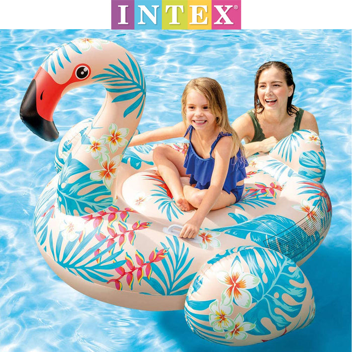 INTEX Giant Unicorn  / Pink Flamingo / Dragon Swimming Pool Ride On Float Raft Beach