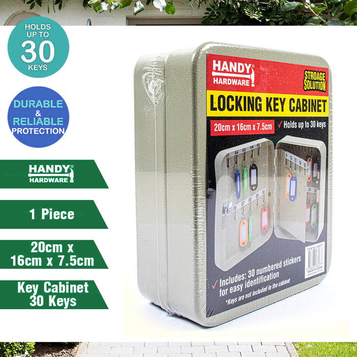 Cabinet Capacity Durable Secure Numbered Key Tags With Hooks 30 Key