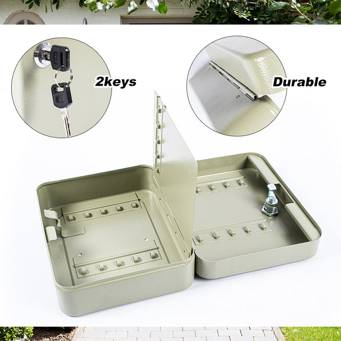 Cabinet Capacity Durable Secure Numbered Key Tags With Hooks 30 Key