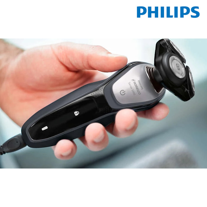 Philips Wet & Dry Cordless Shaver S5290 Series 5000 3 Blade/Shaving Heads