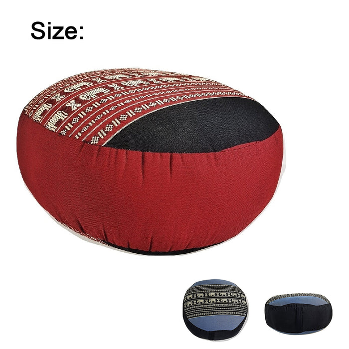 Kapok Filled Zafu Ottoman Pouf Pouffe Round Meditation Cushion Floor Seat Thai AU STOCK