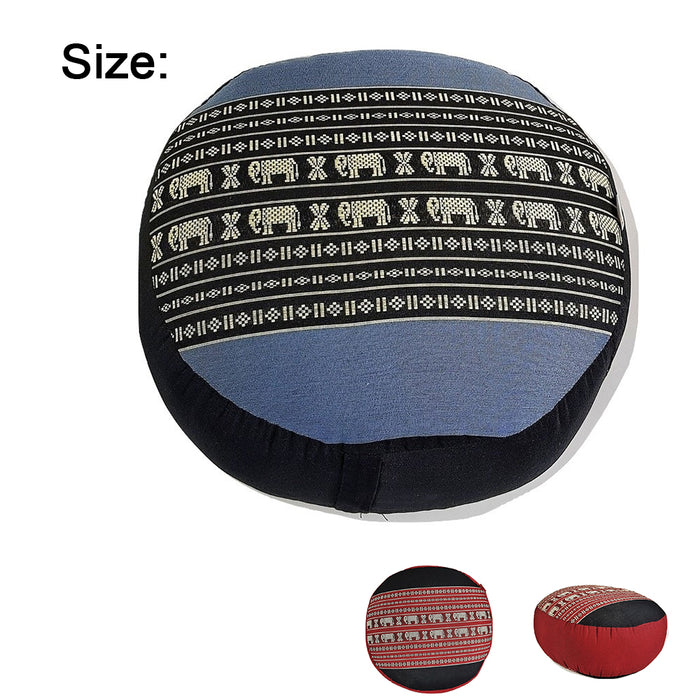 Kapok Filled Zafu Ottoman Pouf Pouffe Round Meditation Cushion Floor Seat Thai AU STOCK