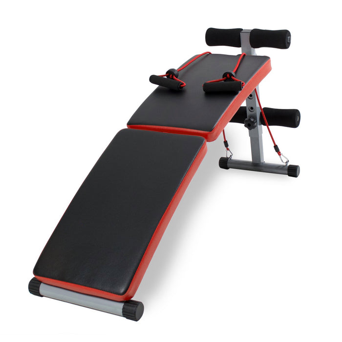 Adjustable Sit Up Abdominal Bench Ab Exercise Press Weight Gym